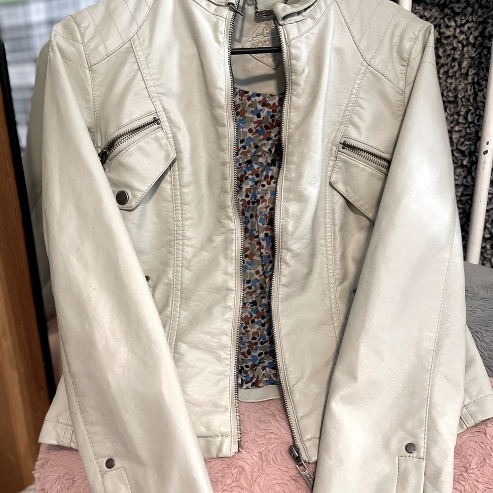 Leather jacket